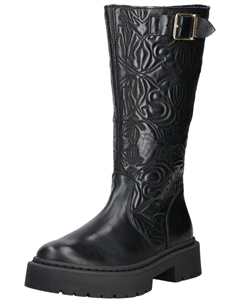 Сапоги женские с узором, черный Steve madden