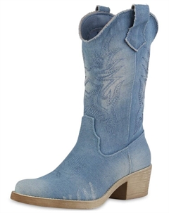 Ботильоны Cowboy Boots Emma, голубой Van hill