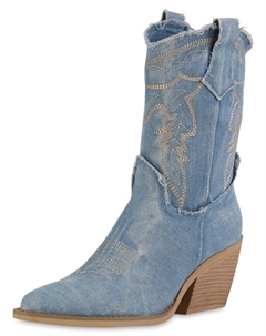 Ботильоны Cowboy Boots Emily, голубой Van hill
