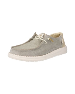Мокасины, серый Hey dude