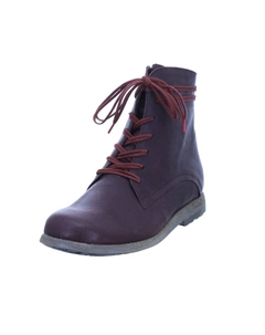 Ботинки женские Rento высокие на шнуровке, синий/красный Think