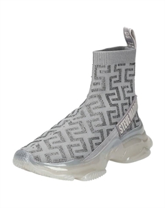 Высокие кроссовки, серебряный Steve madden