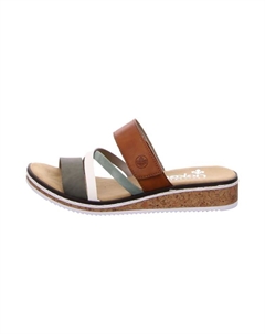 Мюли Komfort, оливковый Rieker