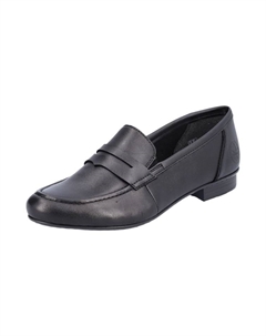 Мокасины Slipper, черный Rieker