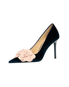 Туфли женские на высоком каблуке, цвет Royal Blue Bigtree