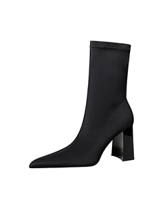 Ботильоны женские, черный Bigtree