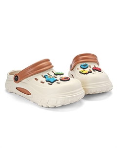 Сабо унисекс, мятно-голубой Sesame street