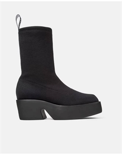 Женские ботильоны Billie на сверхлегкой подошве на платформе, черный Camper