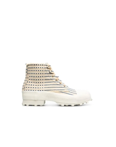 Мужские кожаные ботинки бежевого цвета Camper lab