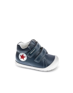 Сапоги для девочек Leader-tech на застежке-липучке, синий Pablosky