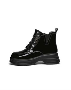 Ботинки Martin Boot женские, цвет Black Fleece-Lined Daphne