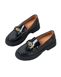 Лоферы женские, белый Aokang