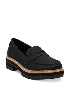 Женские лоферы на плоской подошве Cara без застежек на платформе Penny Loafer Toms