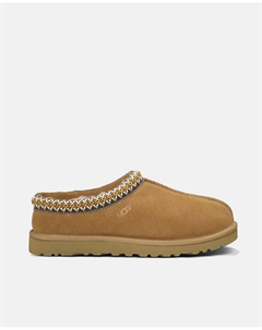 Женские сабо Tasman из кожи на шерстяной подкладке, цвет Camel Ugg
