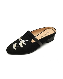 Мюли женские с закрытым носком женские, розовый Echo&yolo