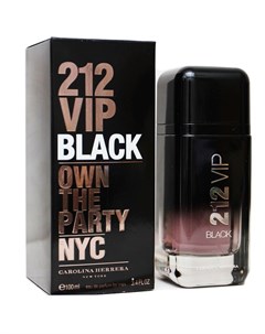 212 VIP BLACK парфюмерная вода мужская 100мл Carolina herrera