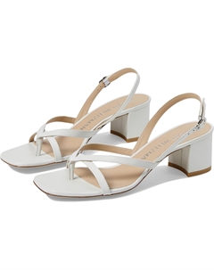 Сандалии Oasis Slingback Sandal, белый Stuart weitzman