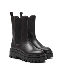 Ботильоны Jeans Chelsea Flatform YW0YW01542 Marrón, коричневый Calvin klein