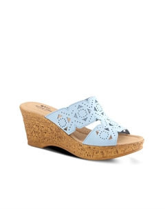 Сандалии Flamyo Wedge Sandal, голубой Spring step