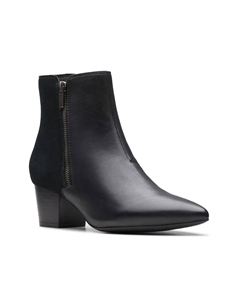 Ботильоны Ellanie Vibe Bootie, черный Clarks