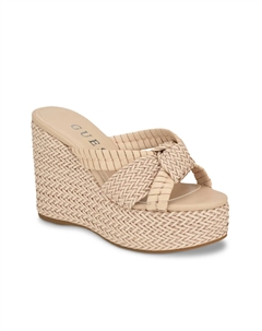 Сандалии Eveh Wedge Sandal, цвет lightnatural Guess