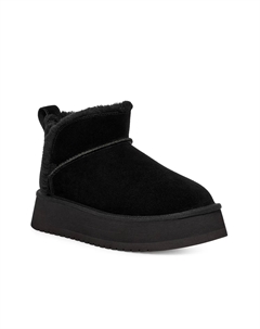 Ботинки женские Koola Ultra короткие с мехом, черный Koolaburra by ugg