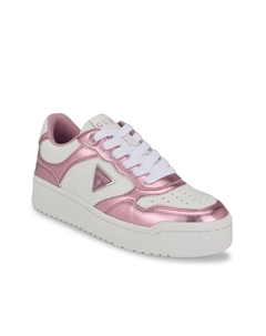 Кроссовки Miram Panda Sneaker, белый/розовый/металлик Guess