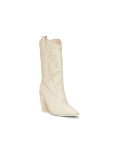 Сапоги Alisah Cowboy Boot, кремовый Vince camuto