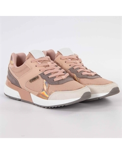 Кроссовки телесного цвета, розовый Guess