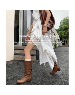 Сапоги Knee-high Boots Women's Five-nine dan seven