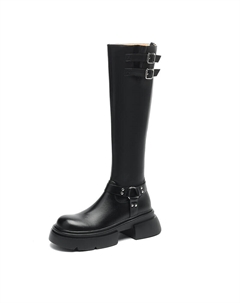 Сапоги Knee-high Boots Women's Five-nine dan seven