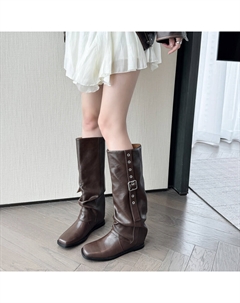 Сапоги Knee-high Boots Women's Five-nine dan seven