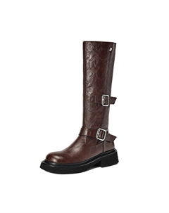 Сапоги Knee-high Boots Women's, коричневый Five-nine dan seven