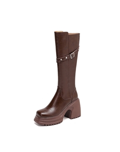 Сапоги Knee-high Boots Women's Five-nine dan seven