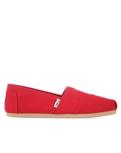 Эспадрильи классика канвас, красный Toms