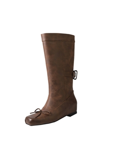 Сапоги Knee-high Boots Women's Five-nine dan seven