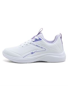 Кроссовки женские с низким верхом белый/фиолетовый Binary