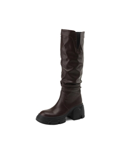 Сапоги Knee-high Boots Women's, черный Five-nine dan seven