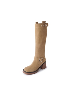 Сапоги Knee-high Boots Women's Five-nine dan seven