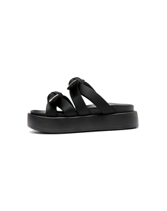 Шлепанцы женские, черный Hla