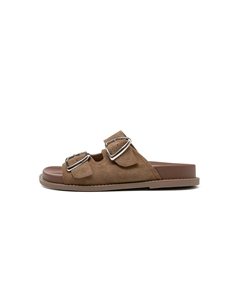 Шлепанцы женские, хаки Hla