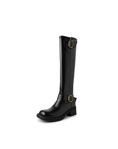 Сапоги Knee-high Boots Women's, черный Five-nine dan seven