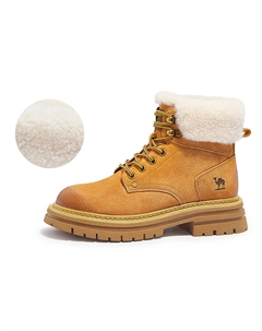 Ботинки Martin женские желтый Camel