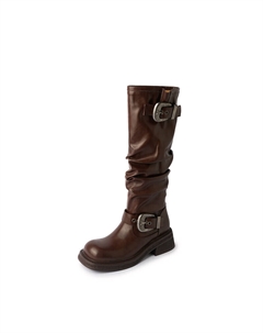 Сапоги Knee-high Boots Women's Five-nine dan seven