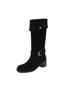 Сапоги Knee-high Boots Women's Five-nine dan seven