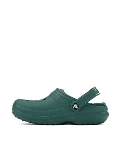 Сабо Classic Lined Clog, цвет Emerald Crocs