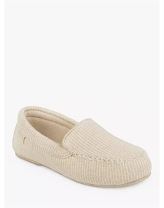 Тапочки Textured Moccasin, бежевый Totes