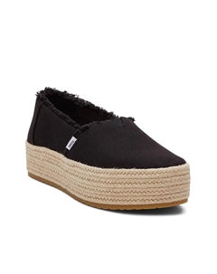 Слипоны Valencia Espadrille Platform Slip-On, черный Toms