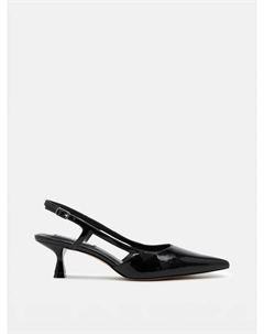 Туфли Legaci на пятке с открытой пяткой, черный Steve madden