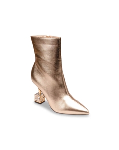 Ботильоны Crown Bootie, золото Lady couture